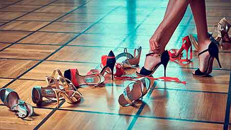 Elegir zapatos de Tango Argentino